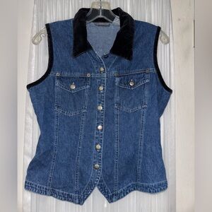 Vintage Women's Jean Vest
